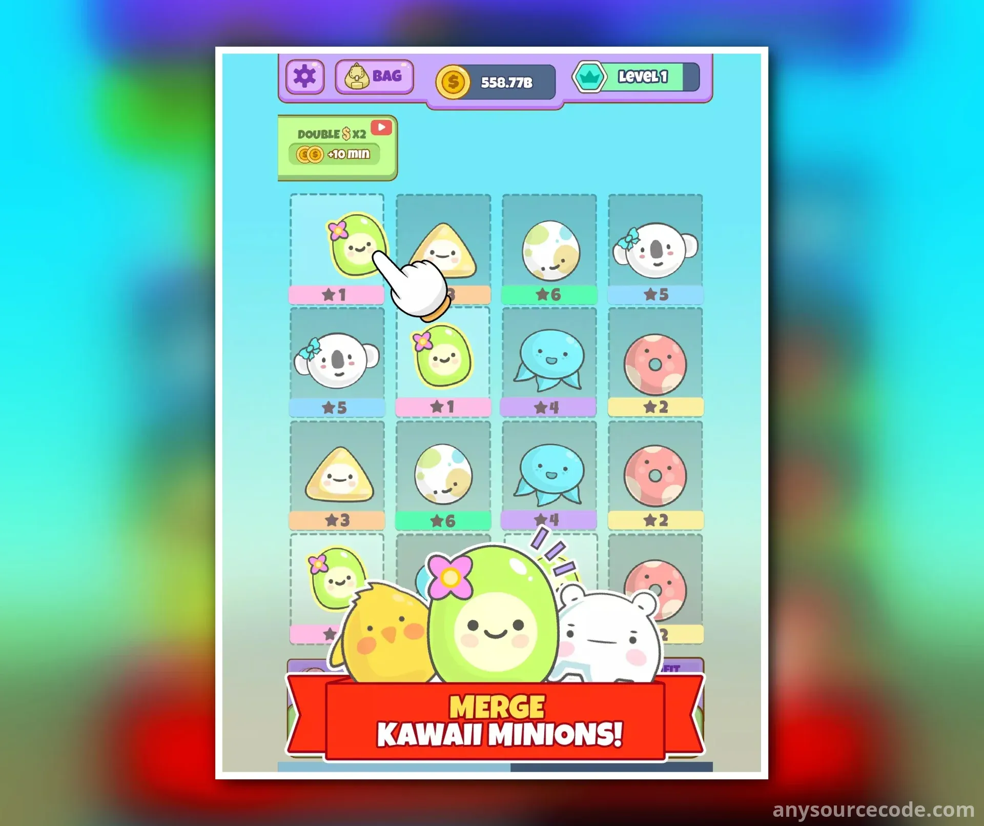 合并小黄人 - 闲置收集