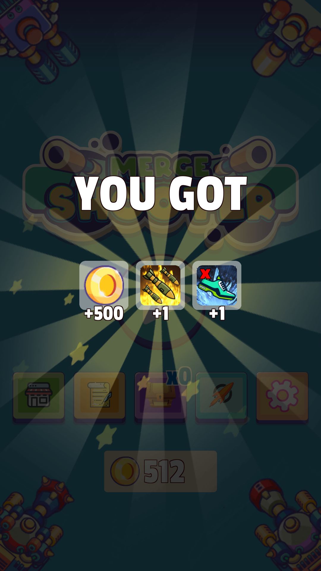 合并射击完整游戏模板