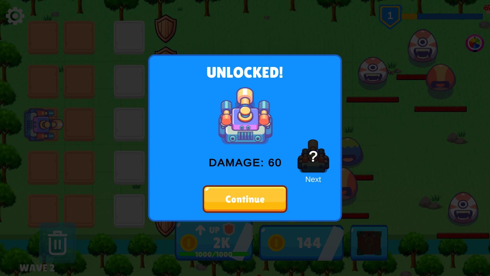 合并炮塔怪物防御