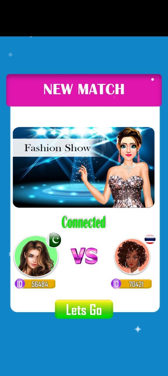 时尚模特应用模板