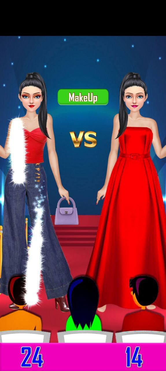 时尚模特应用模板