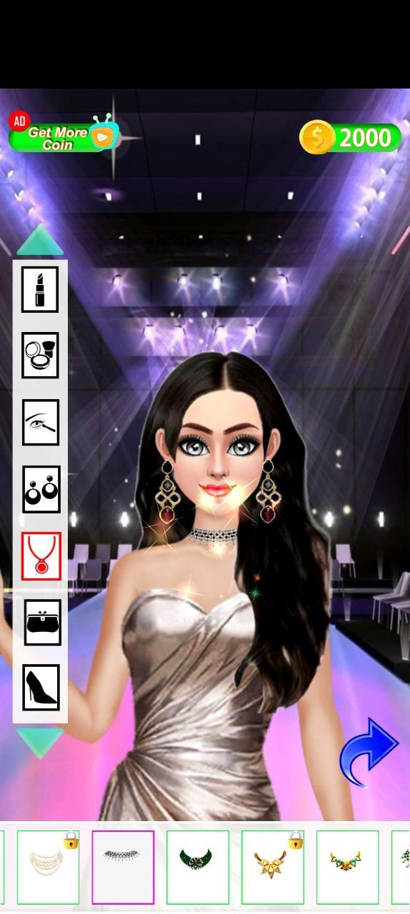 时尚模特应用模板