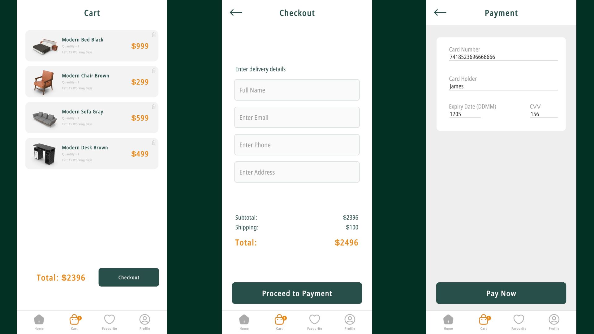 现代AR家具购物Unity模板