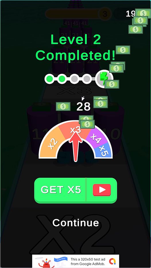 现金射手游戏（Admob版）