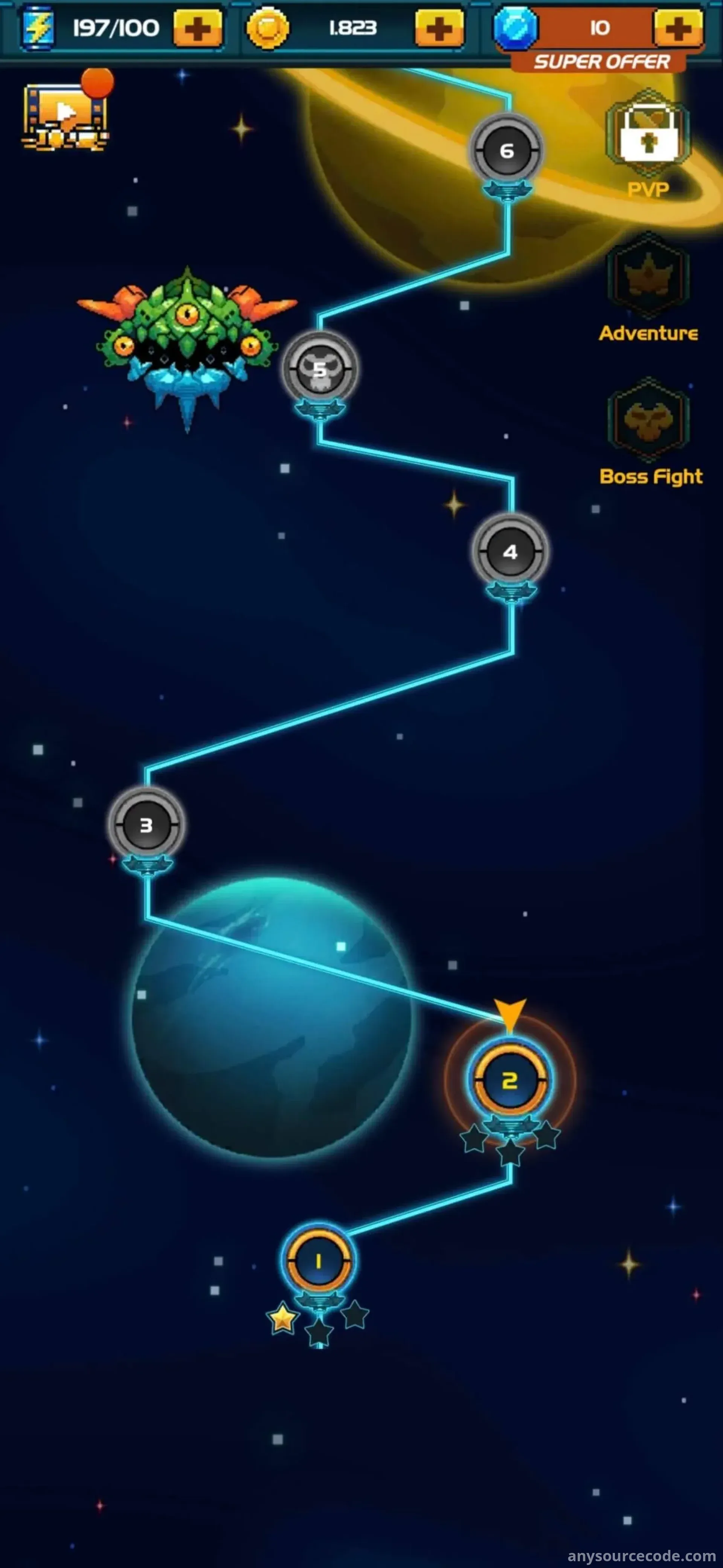 怪物射手：银河战斗