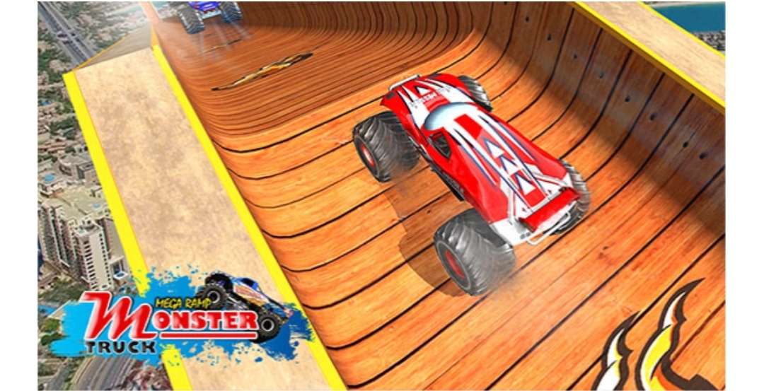 3D怪物卡车特技游戏