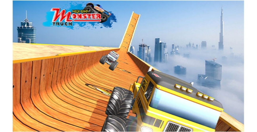 3D怪物卡车特技游戏