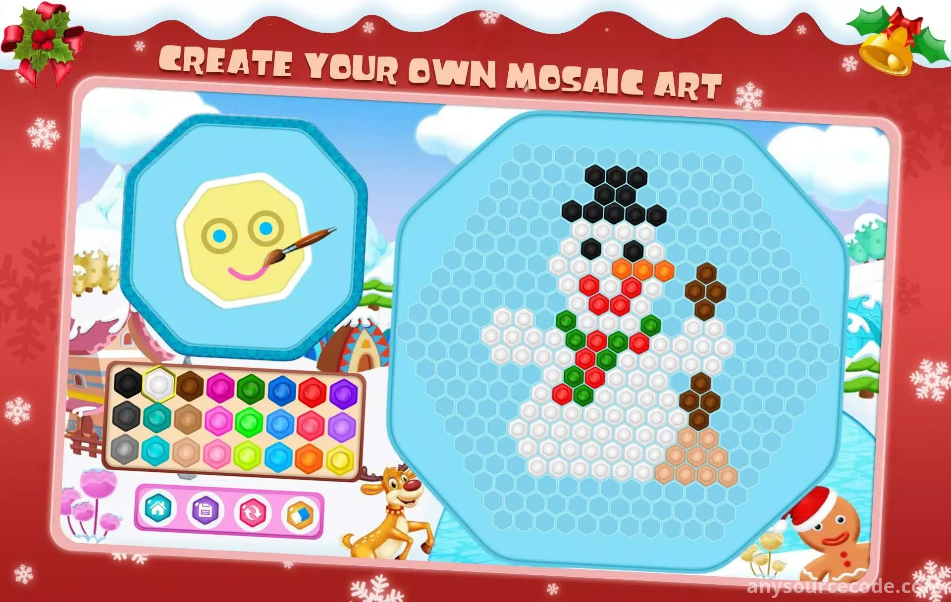 马赛克六边形谜题2：艺术画册