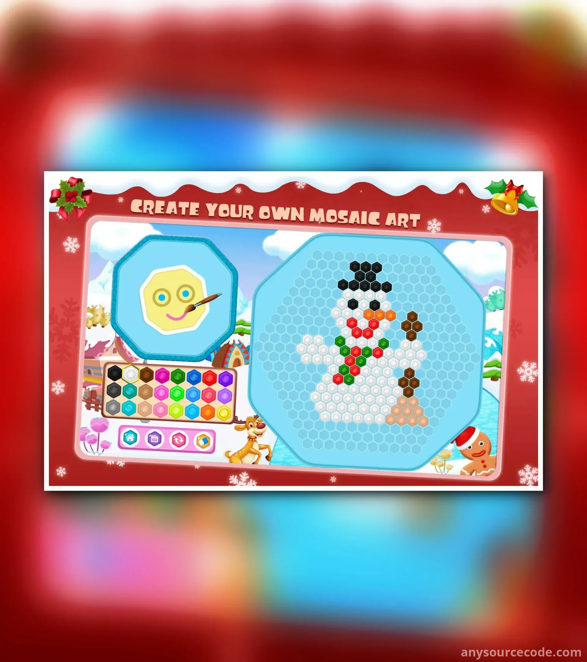 马赛克六边形谜题2：艺术画册