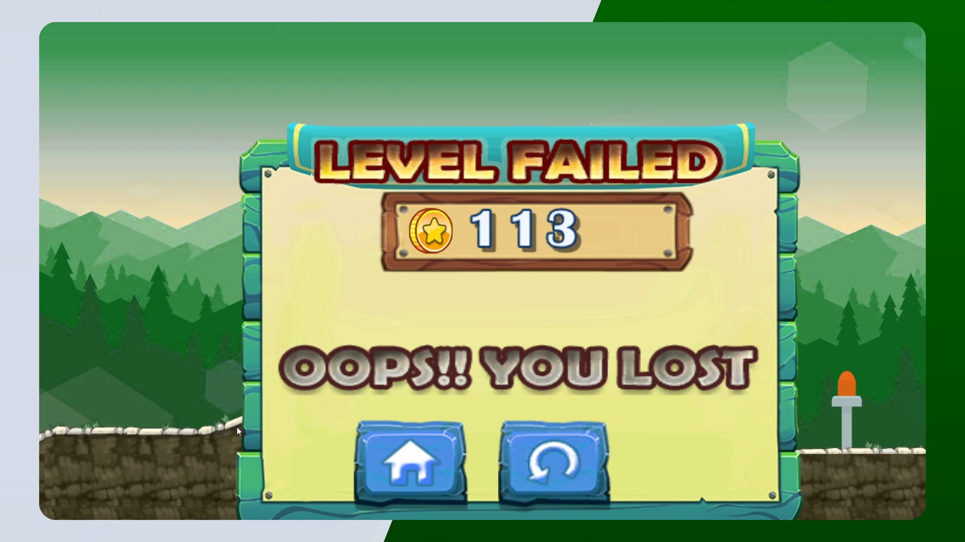 摩托爬坡赛车游戏