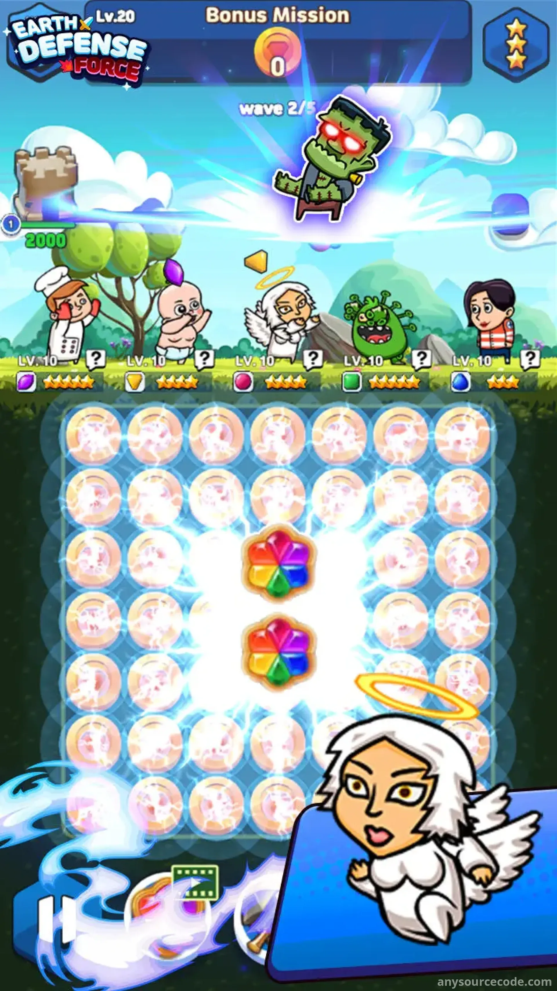 神秘守护者 | 地球防御 - 三消谜题