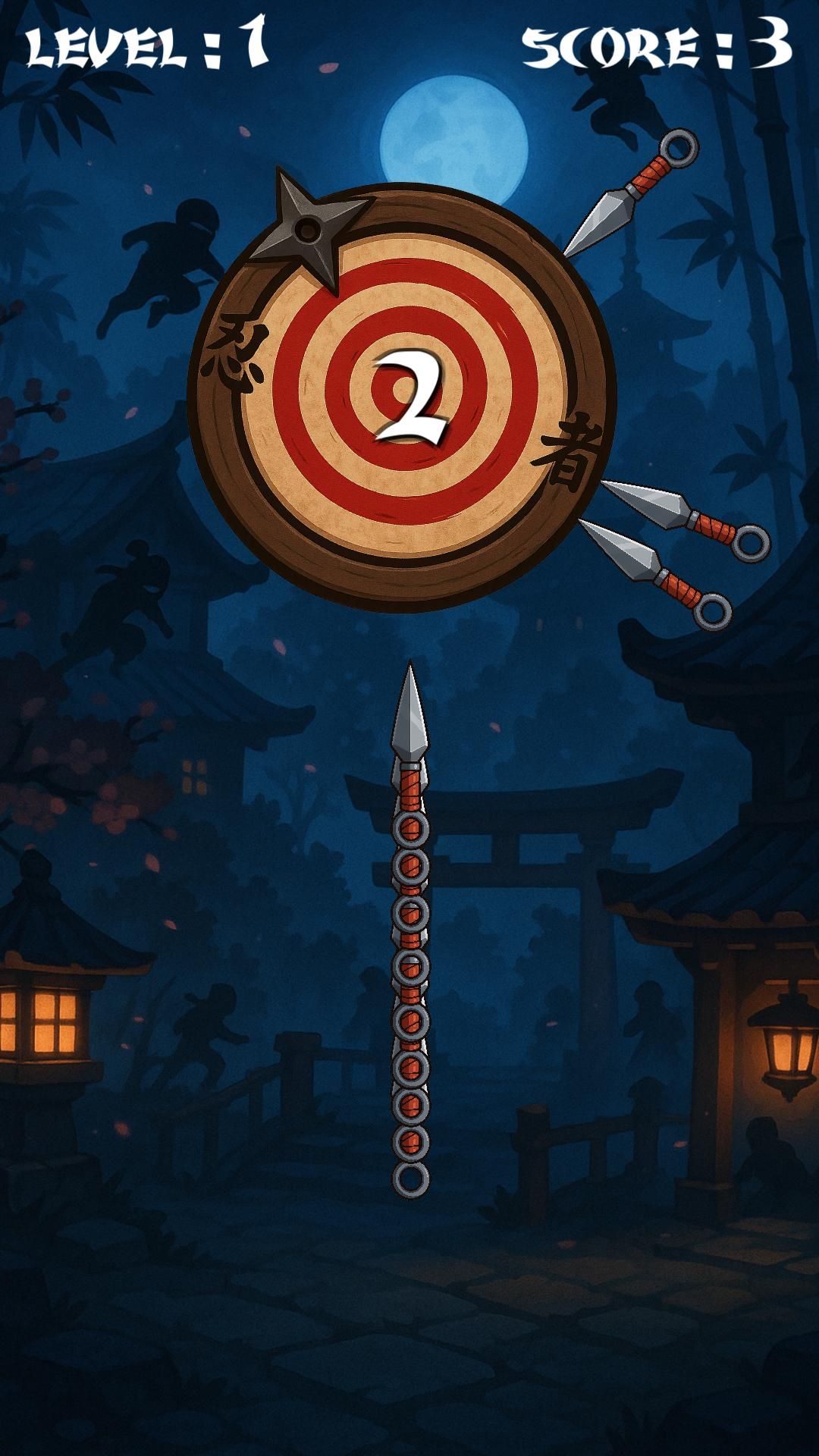 忍者暗影飞镖休闲手游