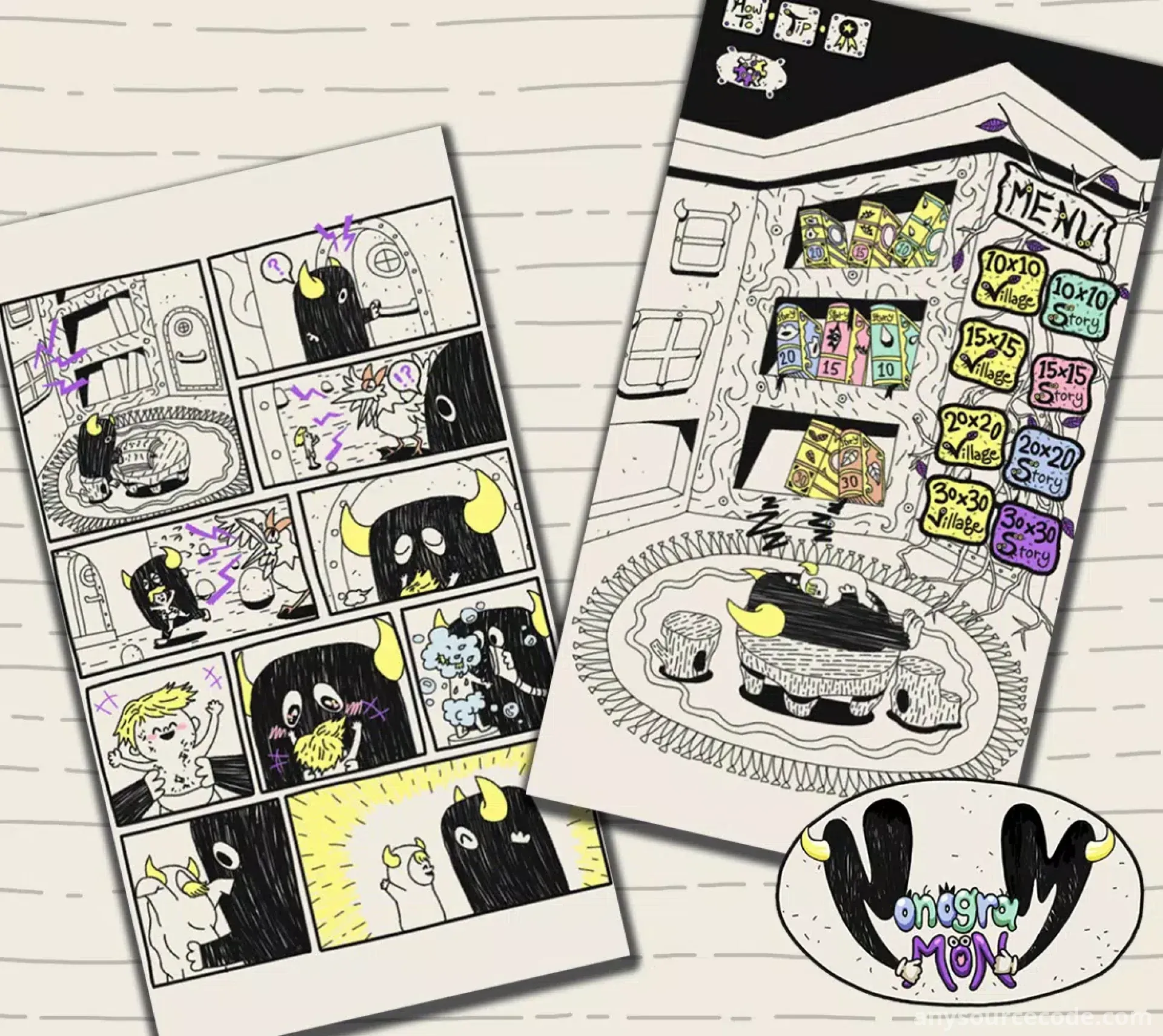 像素逻辑谜题 - 绘图逻辑拼图游戏