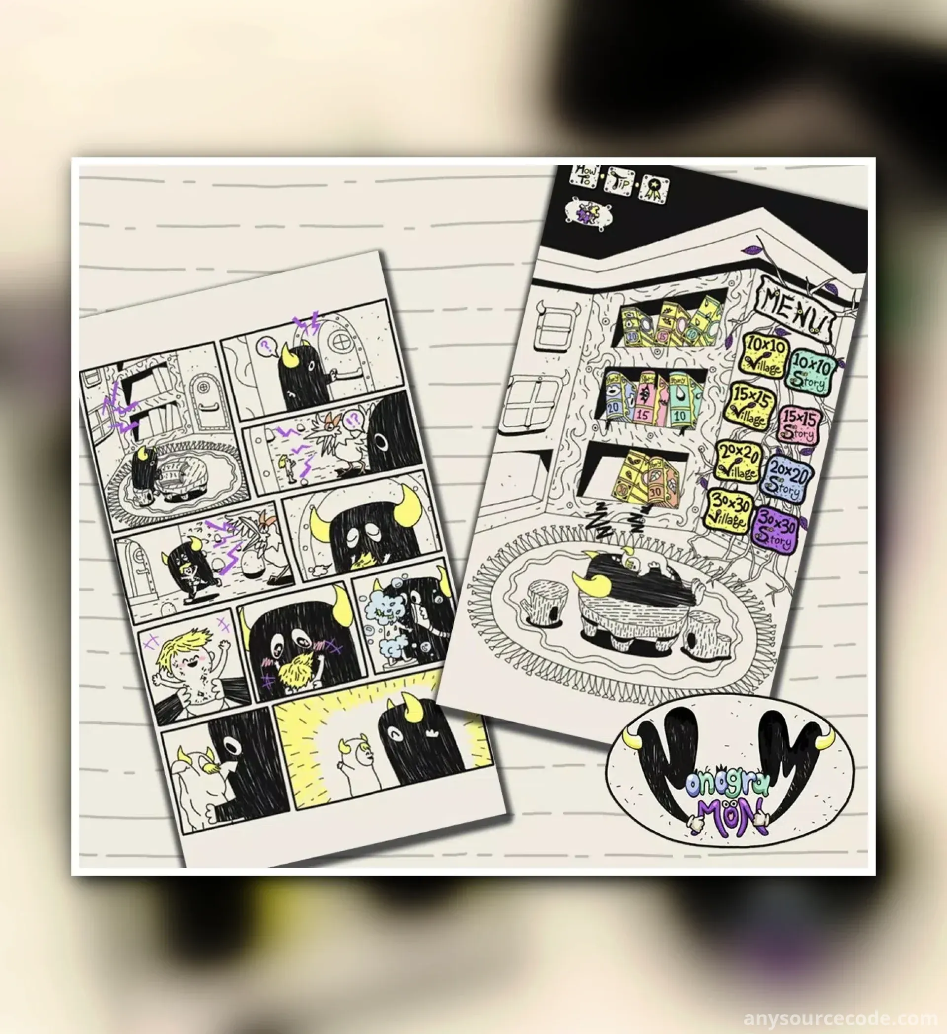 像素逻辑谜题 - 绘图逻辑拼图游戏