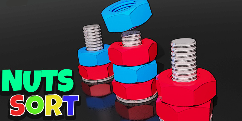 坚果排序超休闲益智游戏