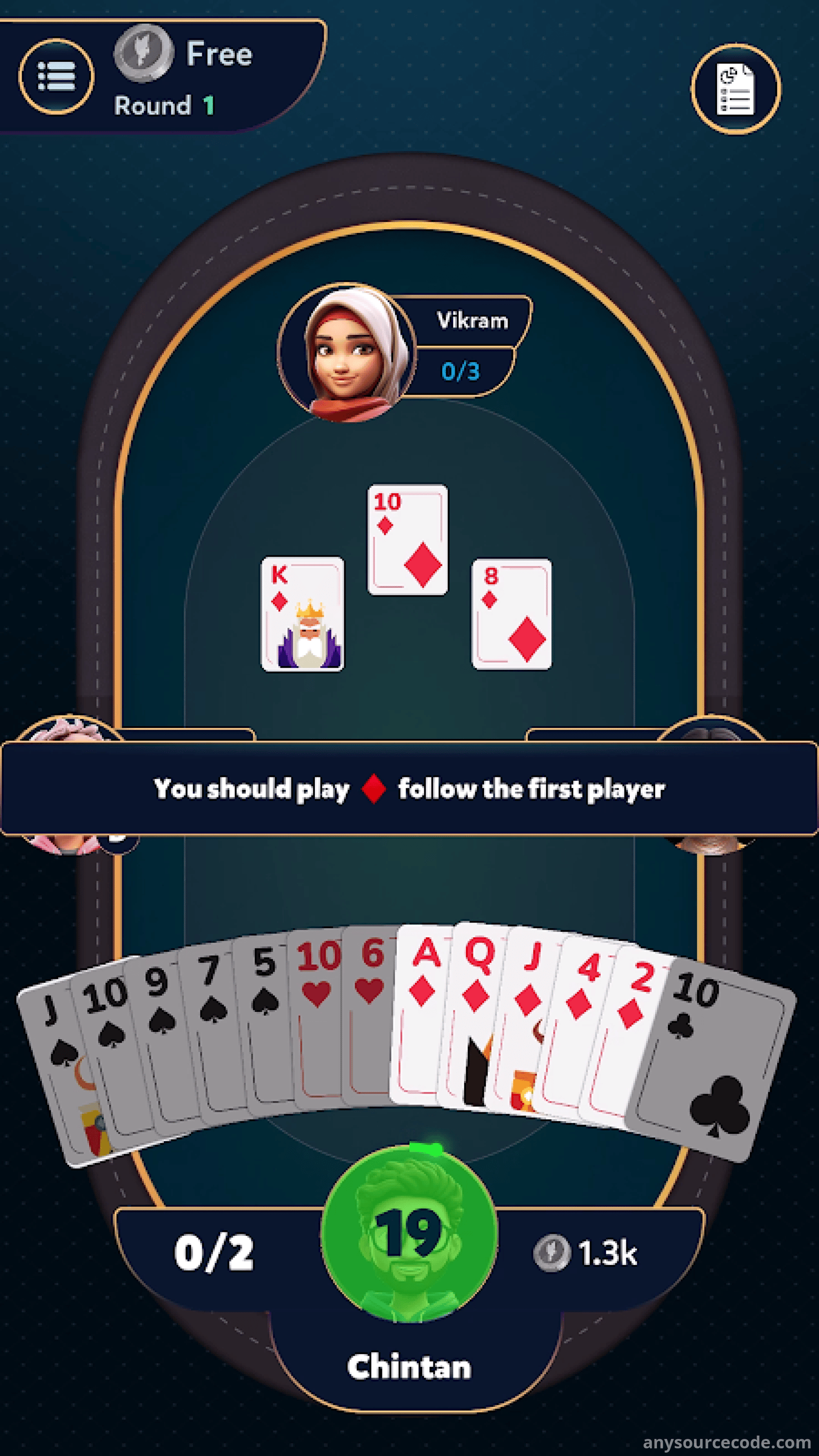 离线黑桃牌游戏 | 赌场游戏