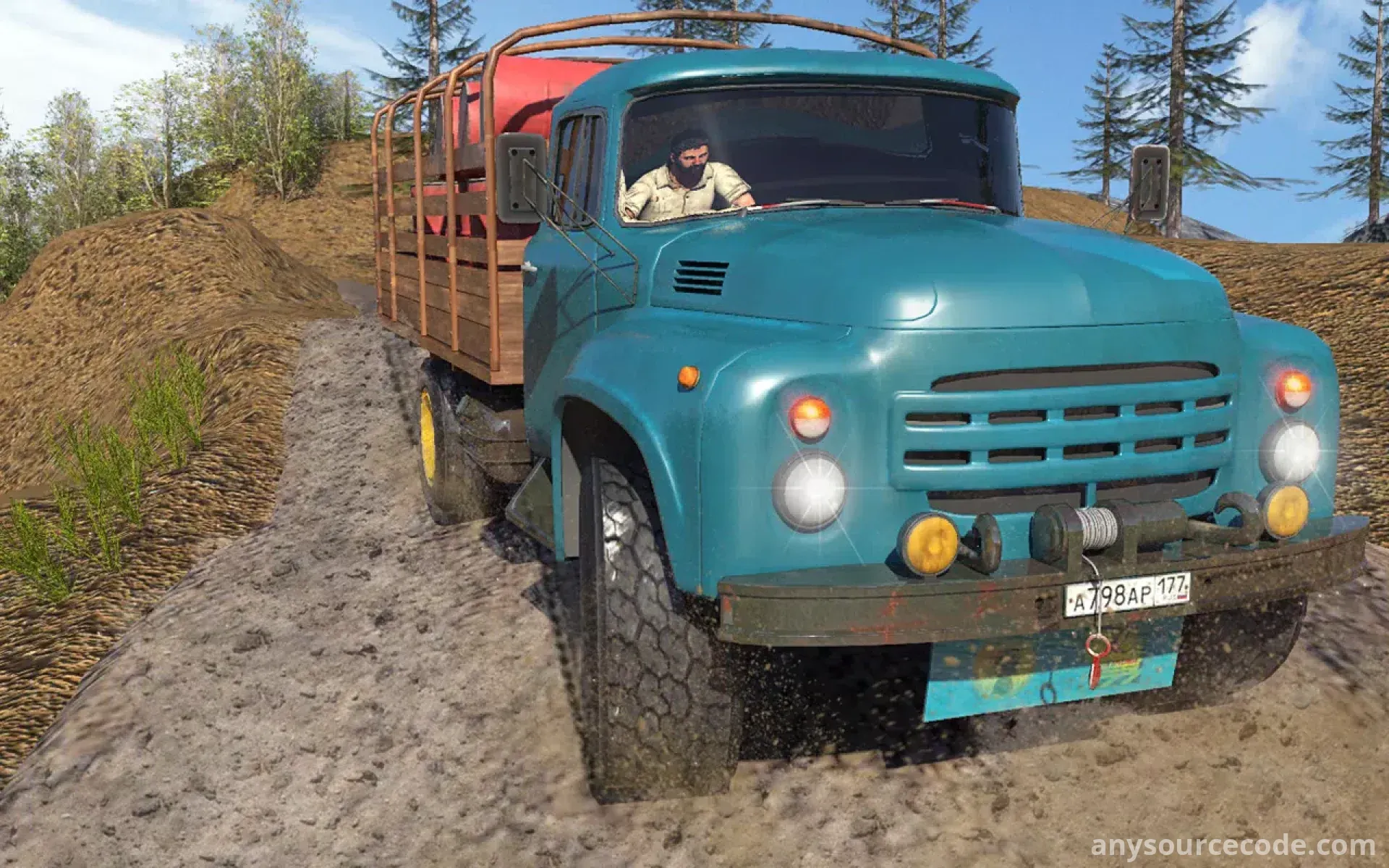 越野长途卡车模拟 - 越野四轮吉普车驾驶