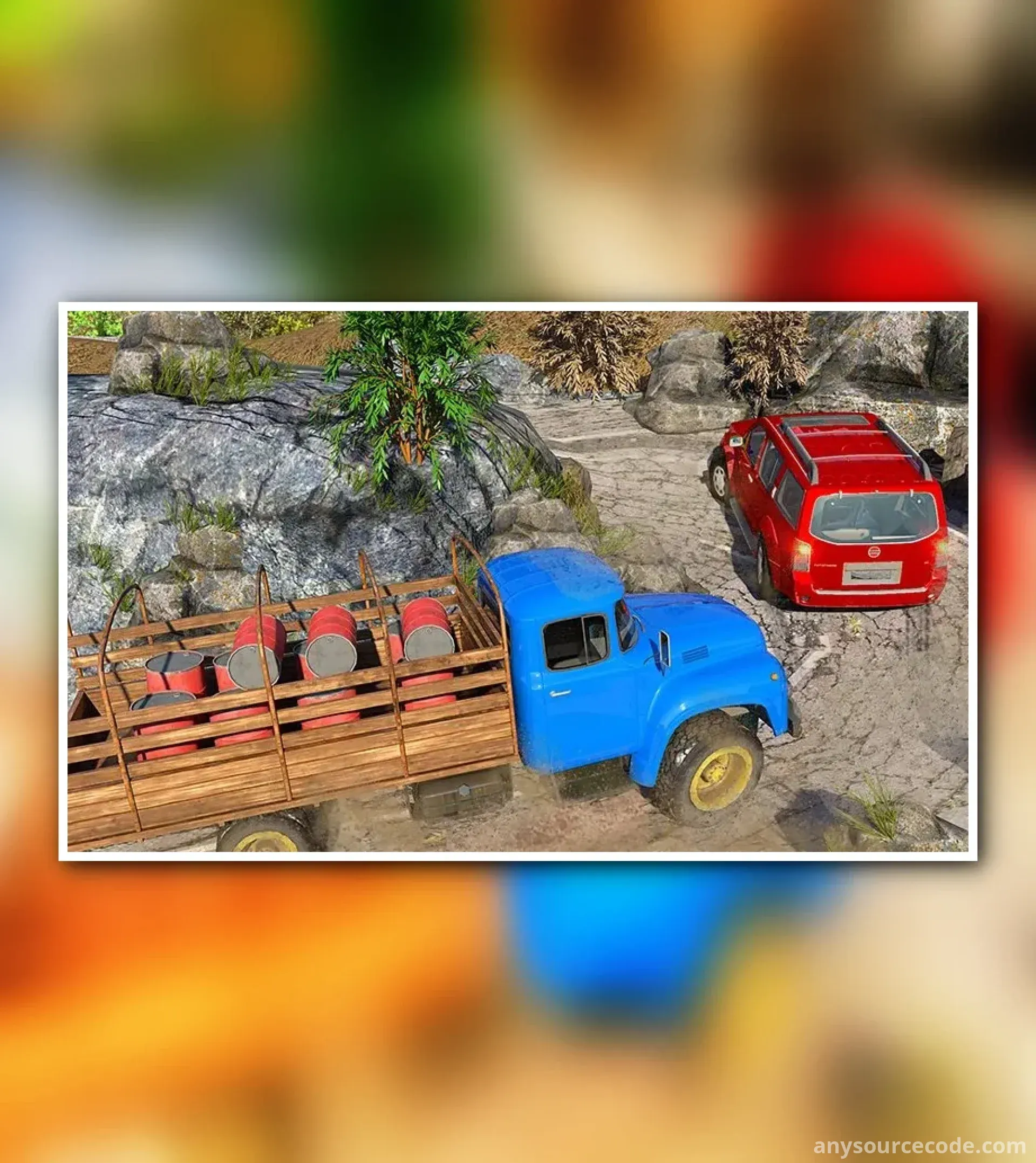 越野长途卡车模拟 - 越野四轮吉普车驾驶