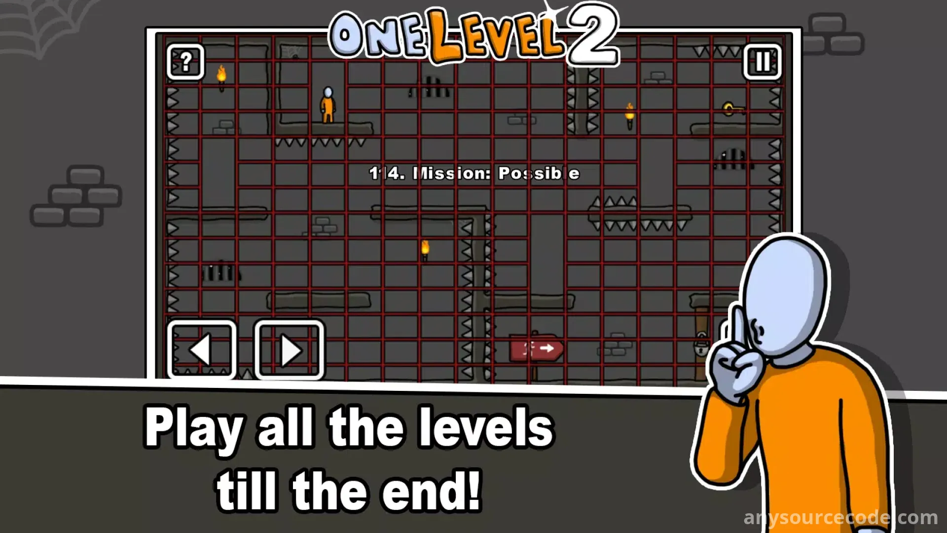 一级监狱2 - 火柴人越狱