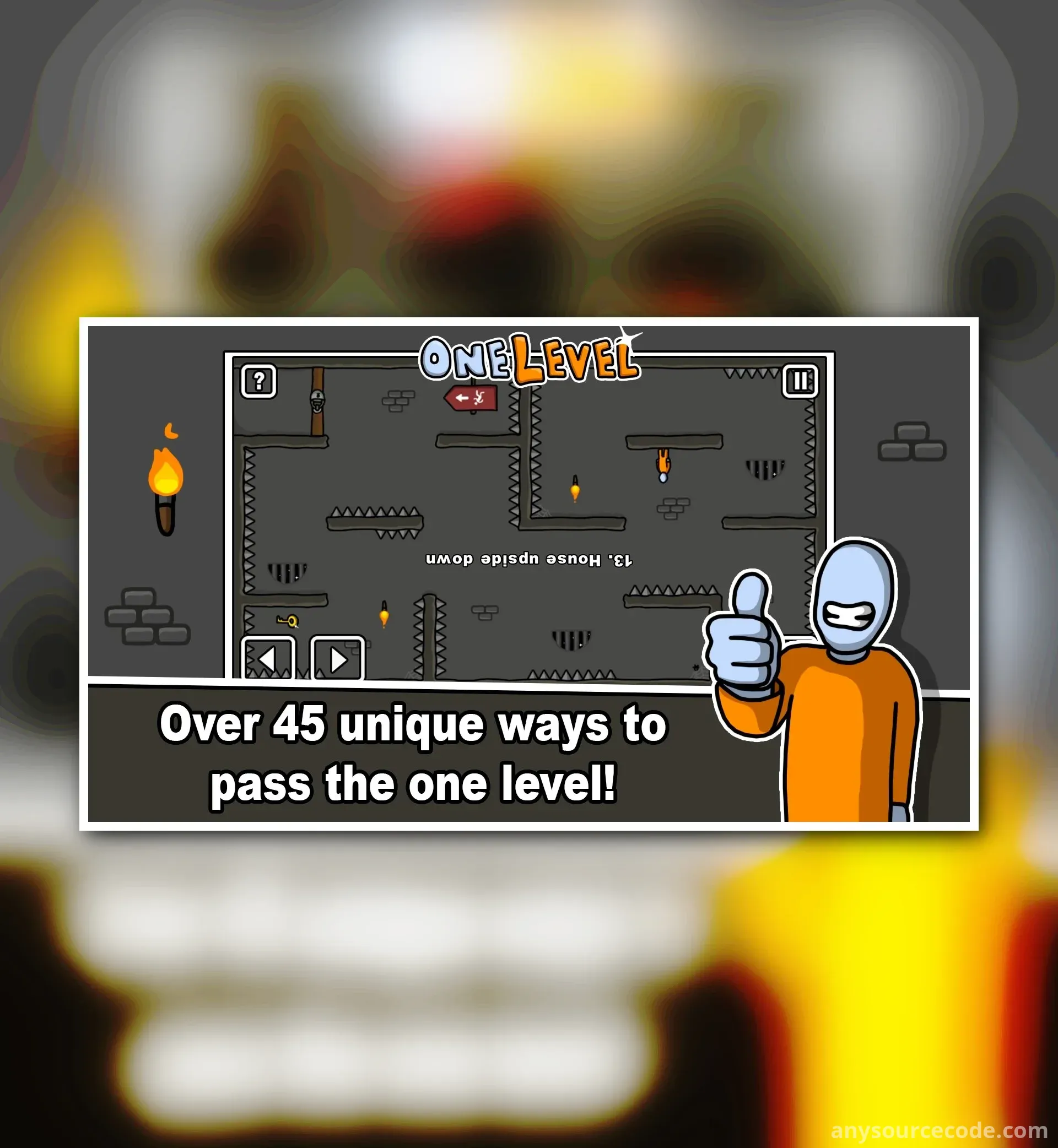 一级：火柴人越狱