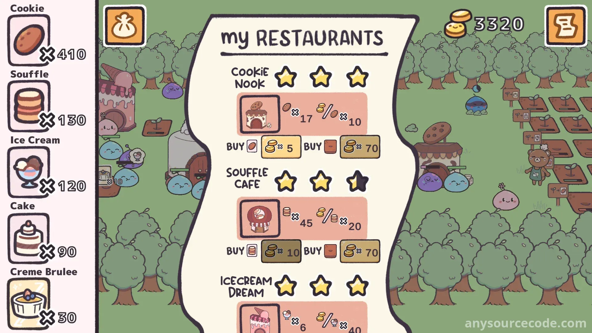 订单来了！闲置甜品餐厅大亨