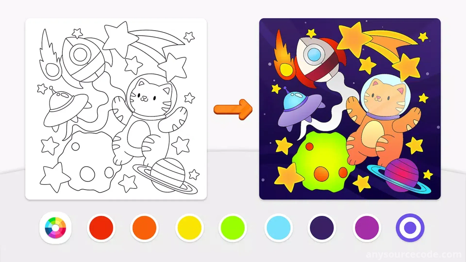 绘画书：ASMR填色