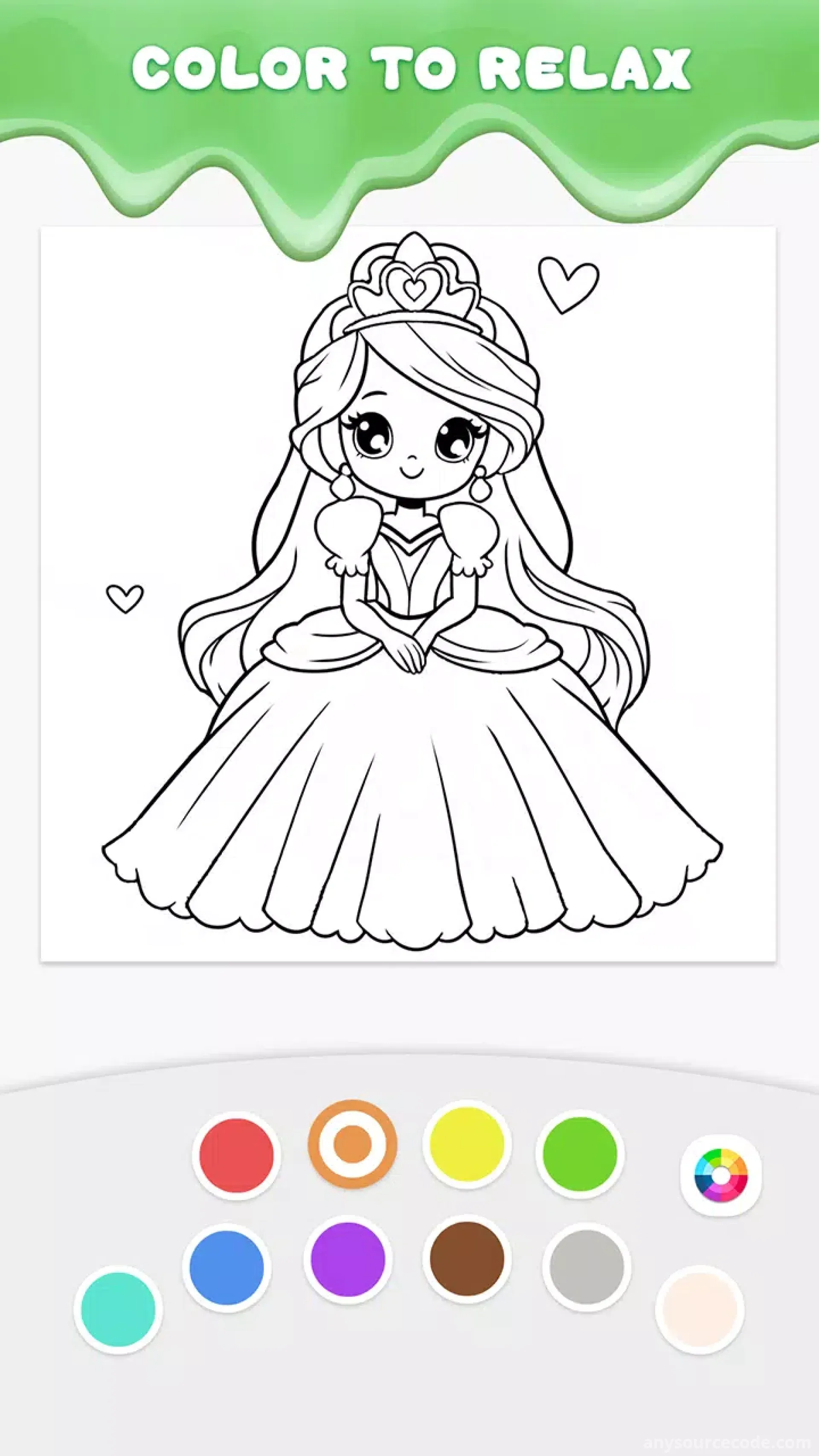 绘画书：ASMR填色