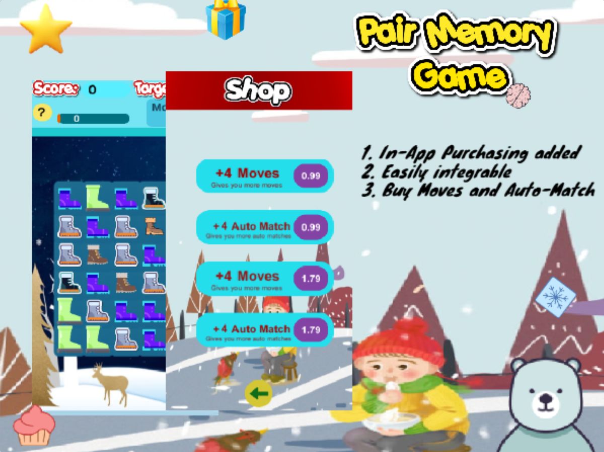 配对记忆游戏完整版