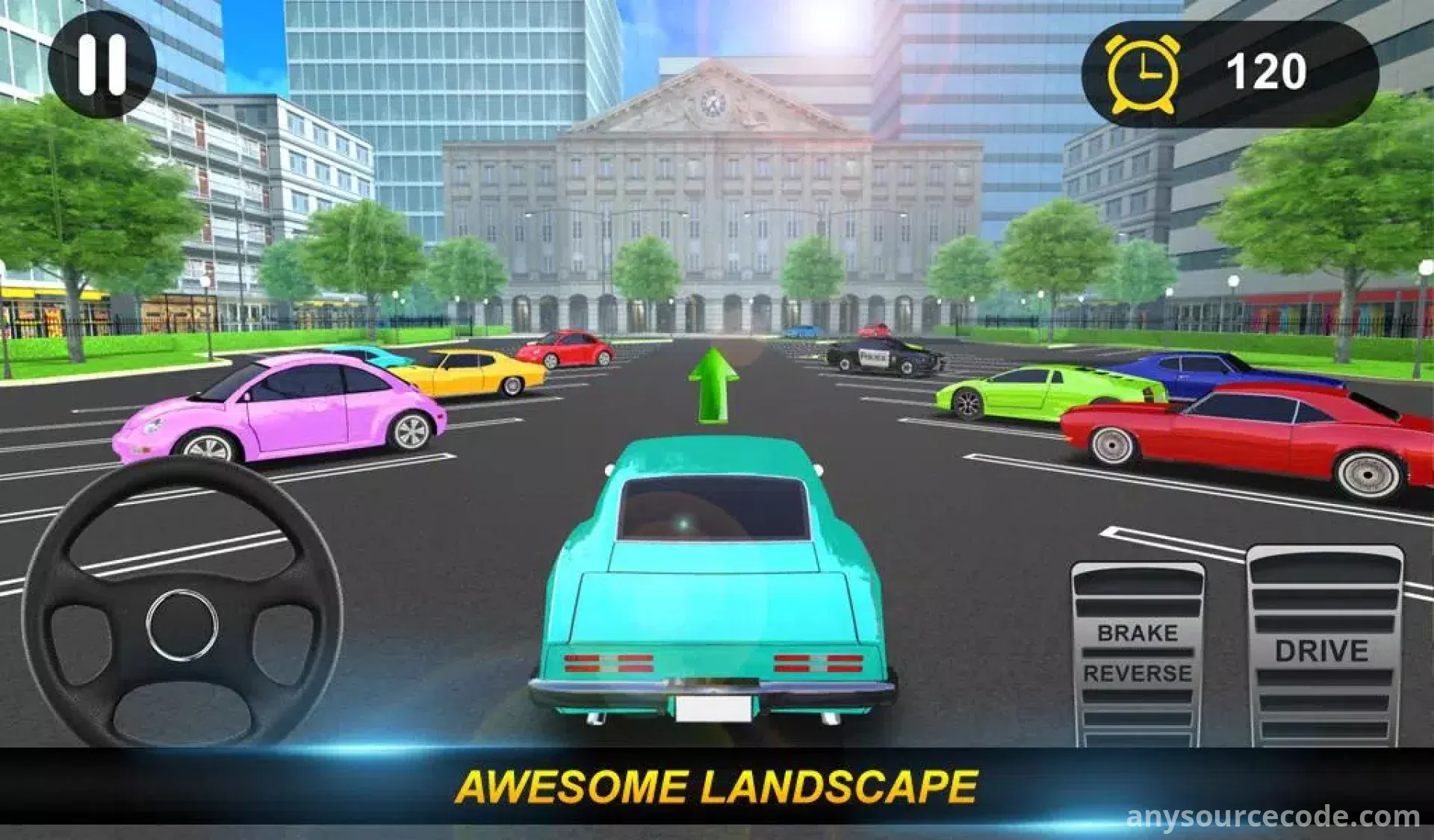 疯狂停车 - 3D 驾驶挑战