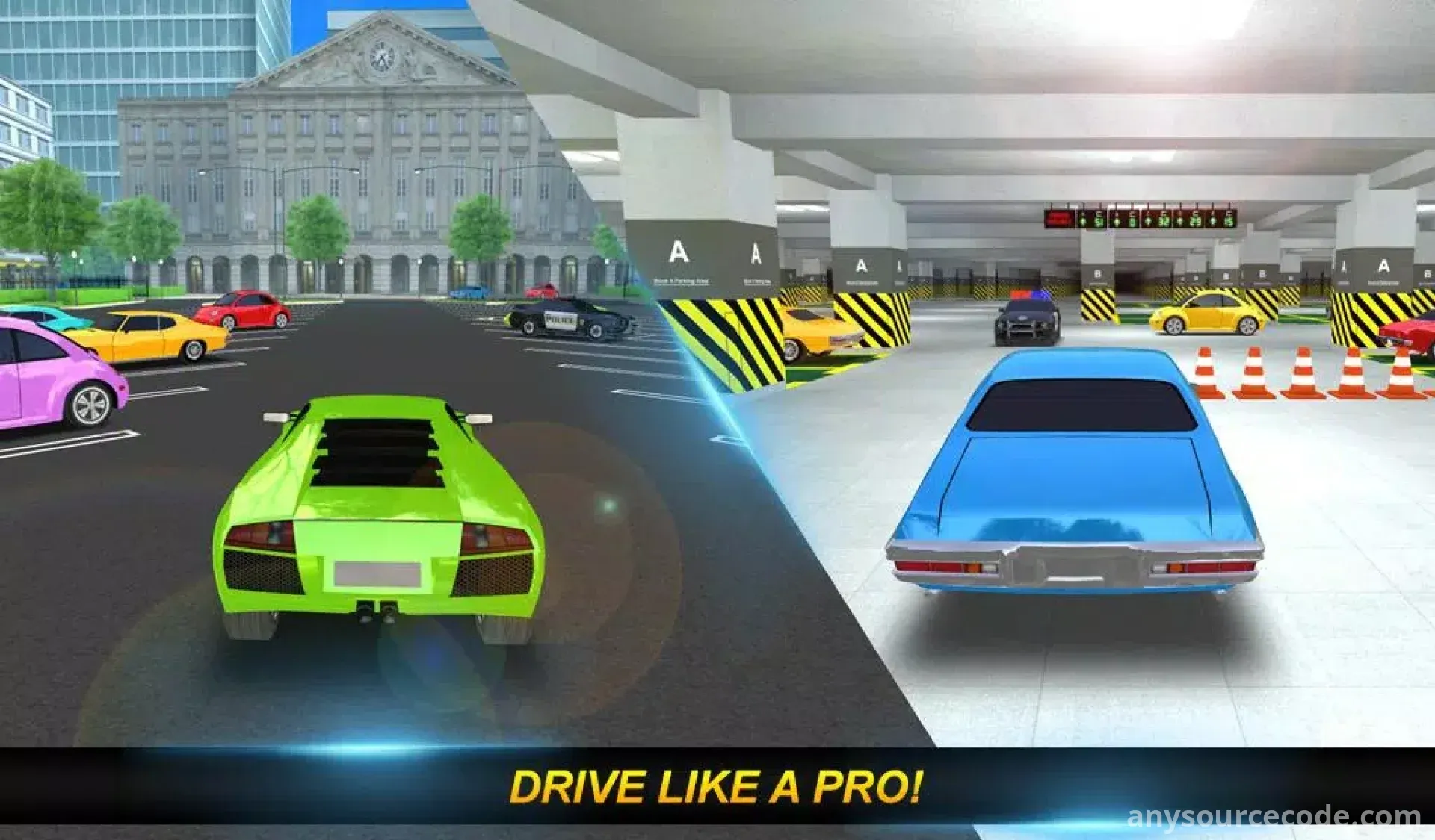 疯狂停车 - 3D 驾驶挑战