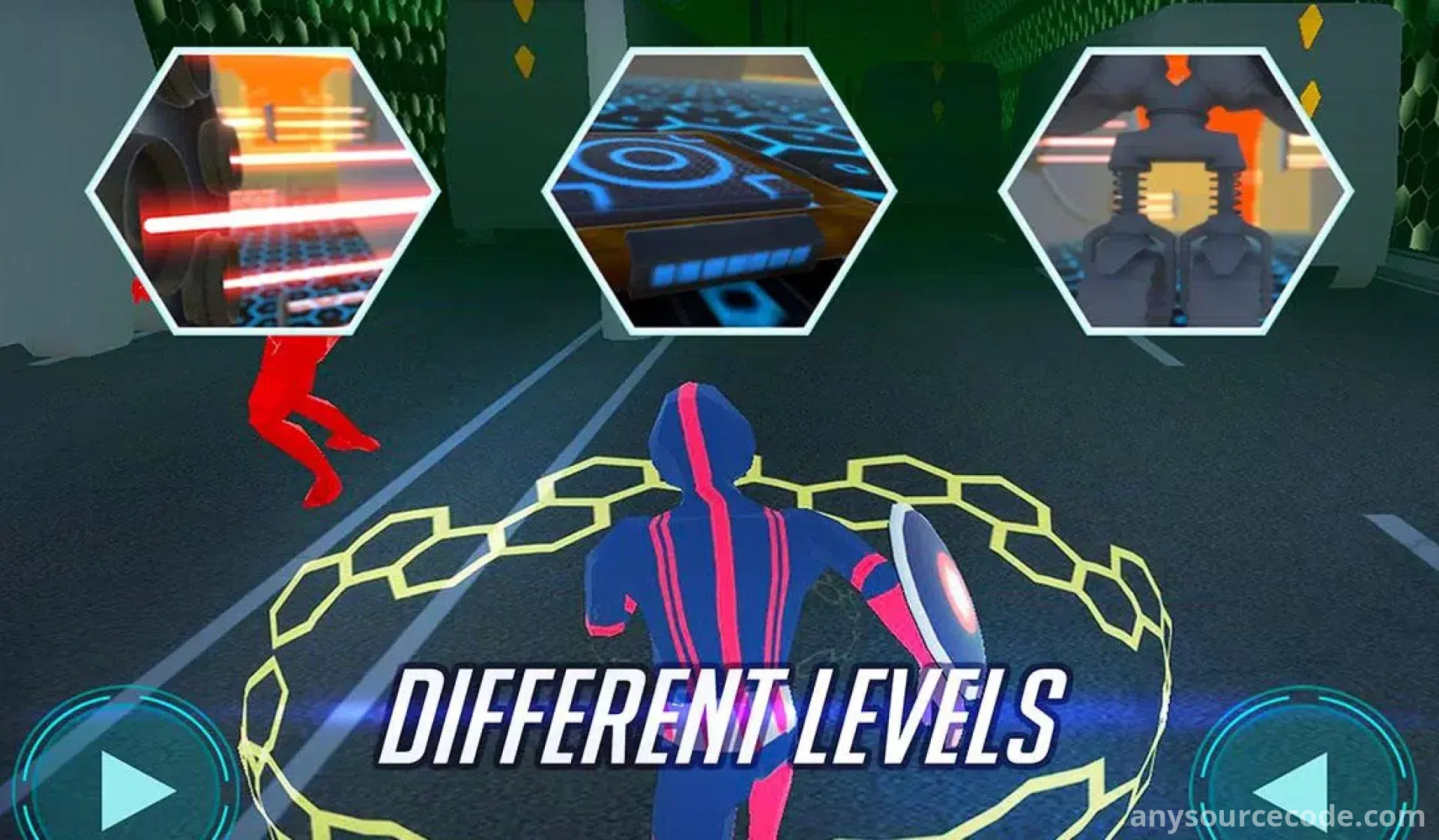 3D跑酷 - 机器人跑酷2049