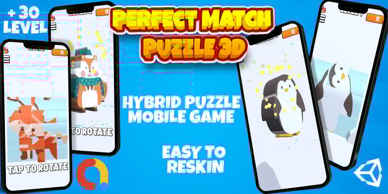 完美配对3D拼图