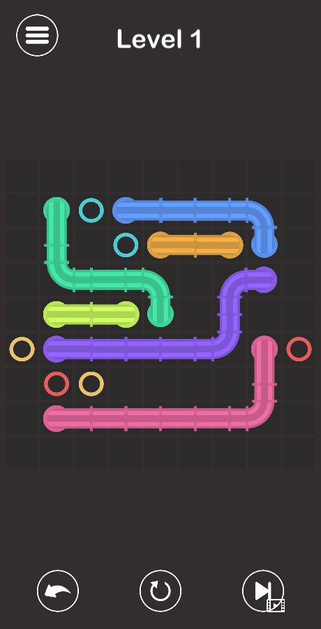 管道连接解谜水流