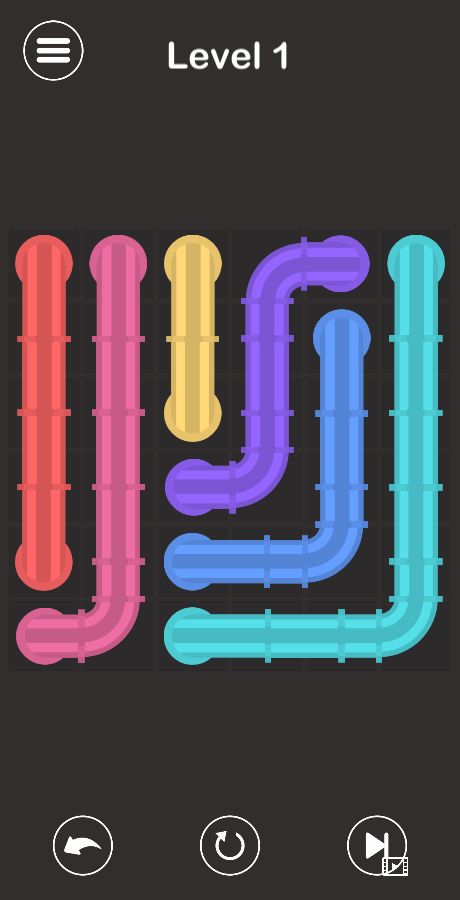 管道连接解谜水流