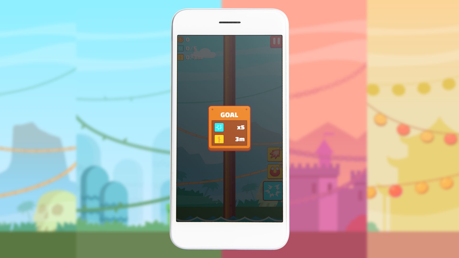 趣味海盗竞赛游戏模板