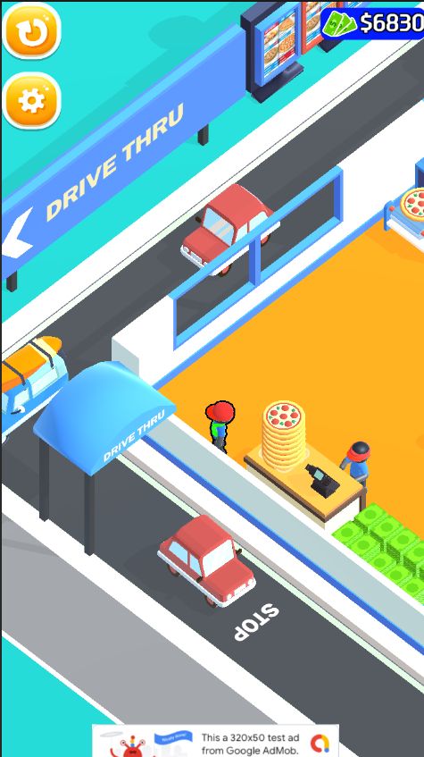 3D闲置披萨制作美食游戏