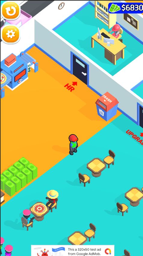 3D闲置披萨制作美食游戏