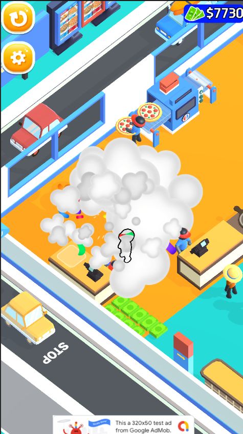 3D闲置披萨制作美食游戏