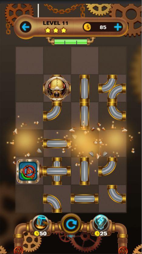 配备工具包的水管工