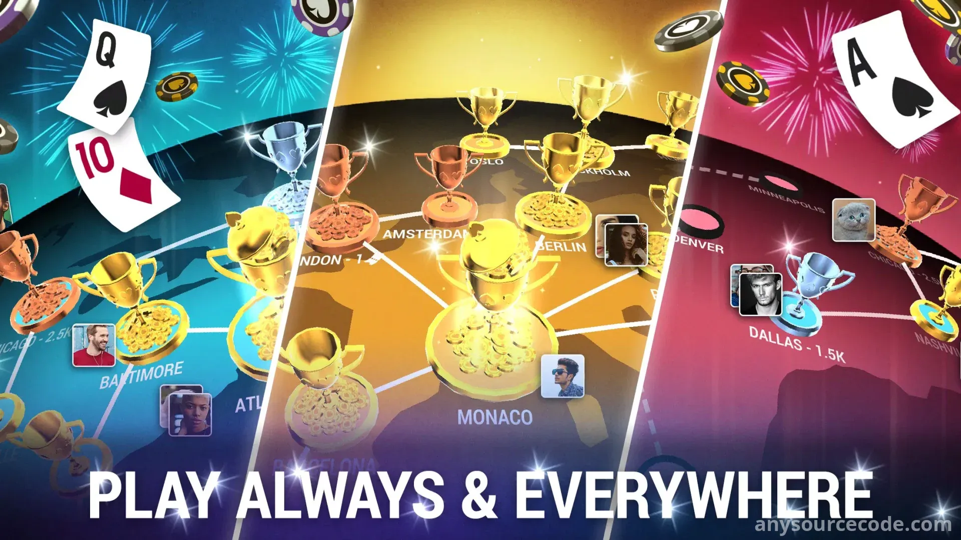 扑克世界：离线德州扑克