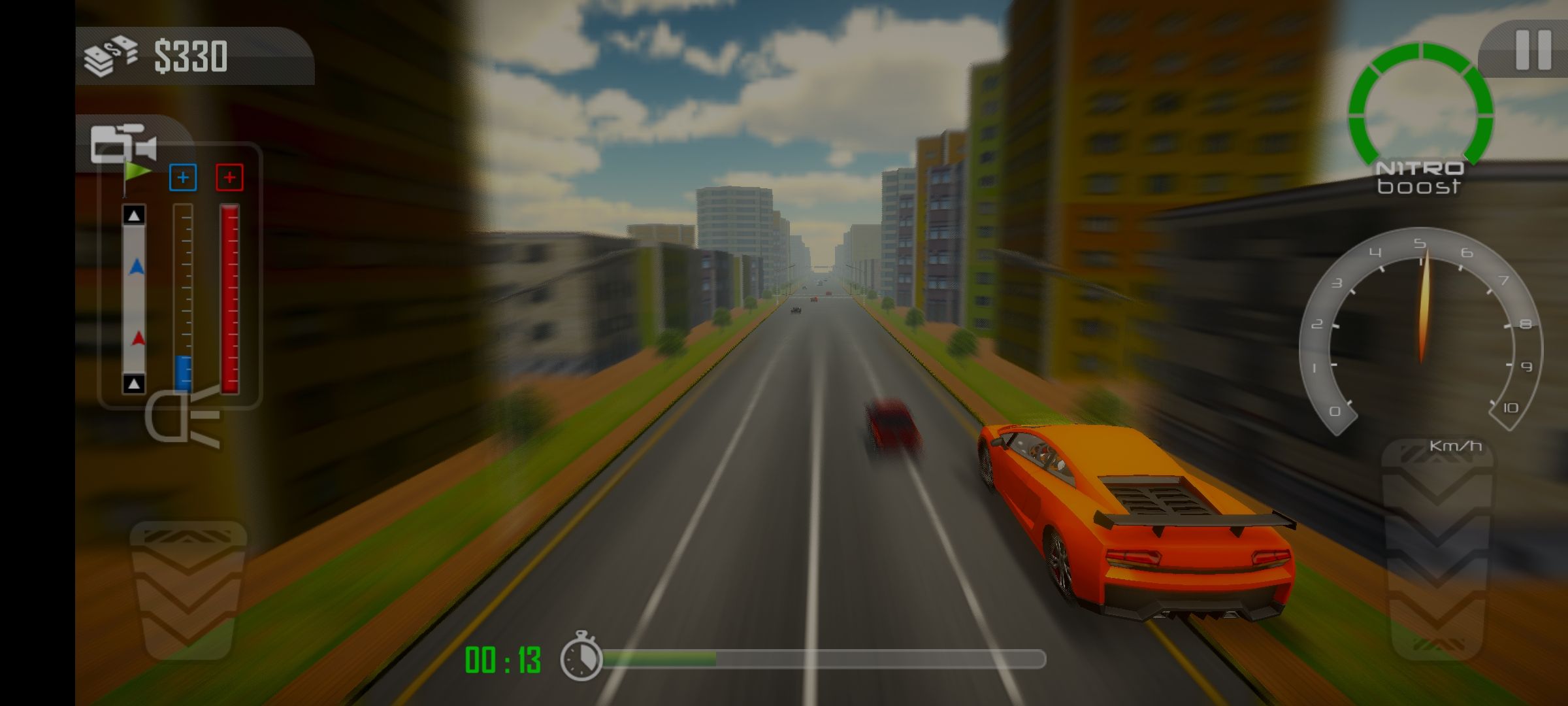 警匪追逐赛车游戏