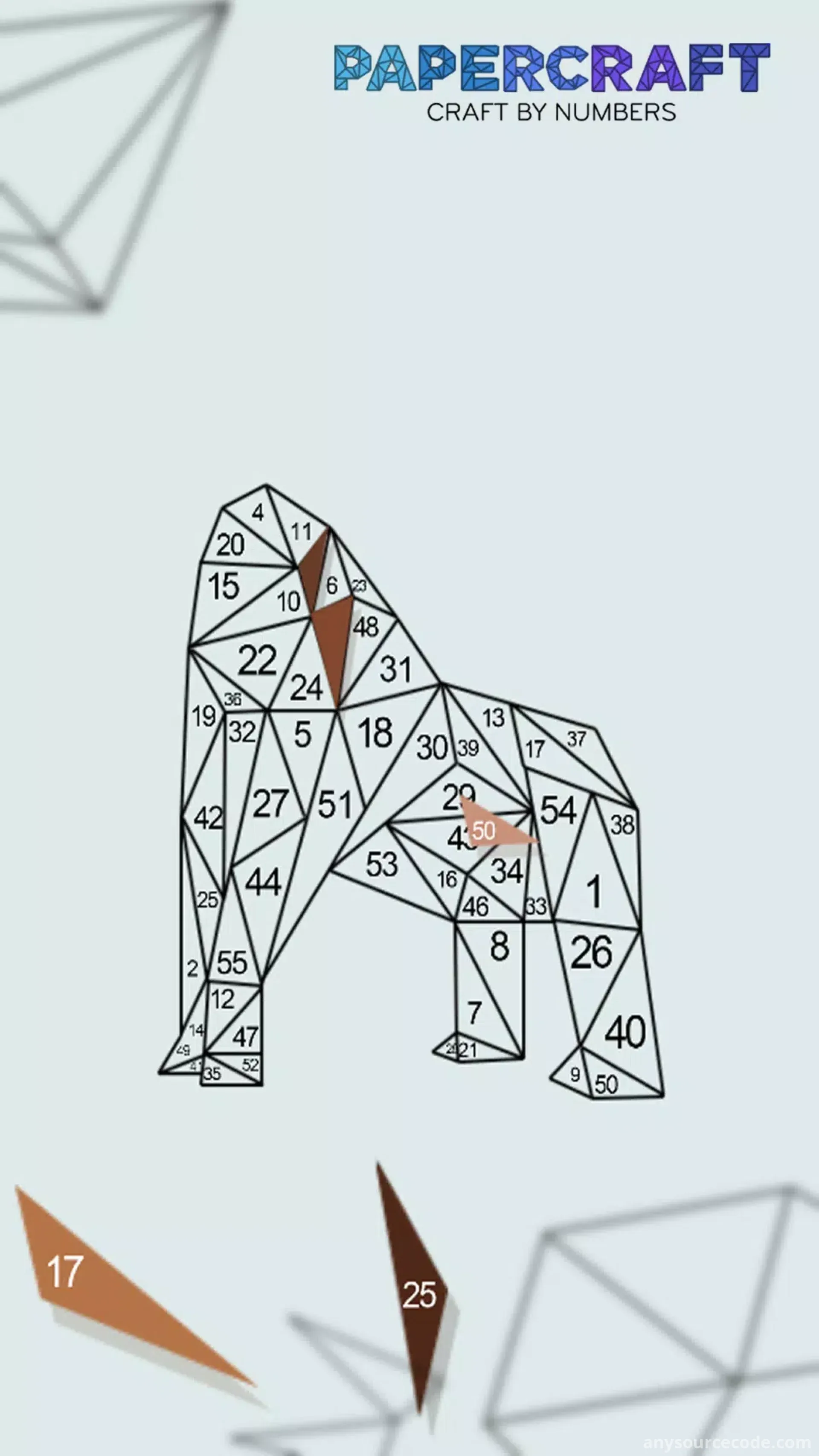 多边形工艺艺术