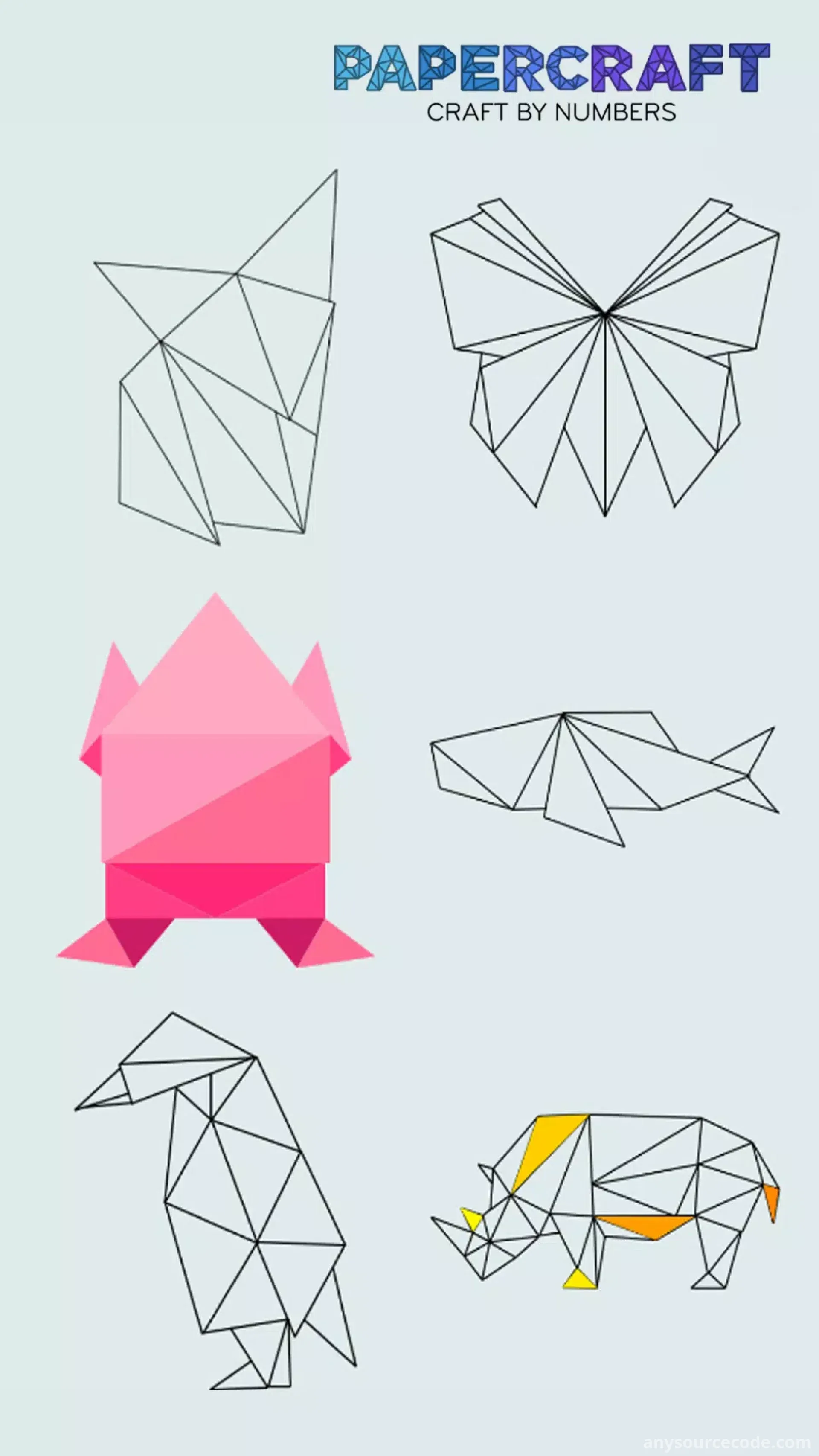 多边形工艺艺术