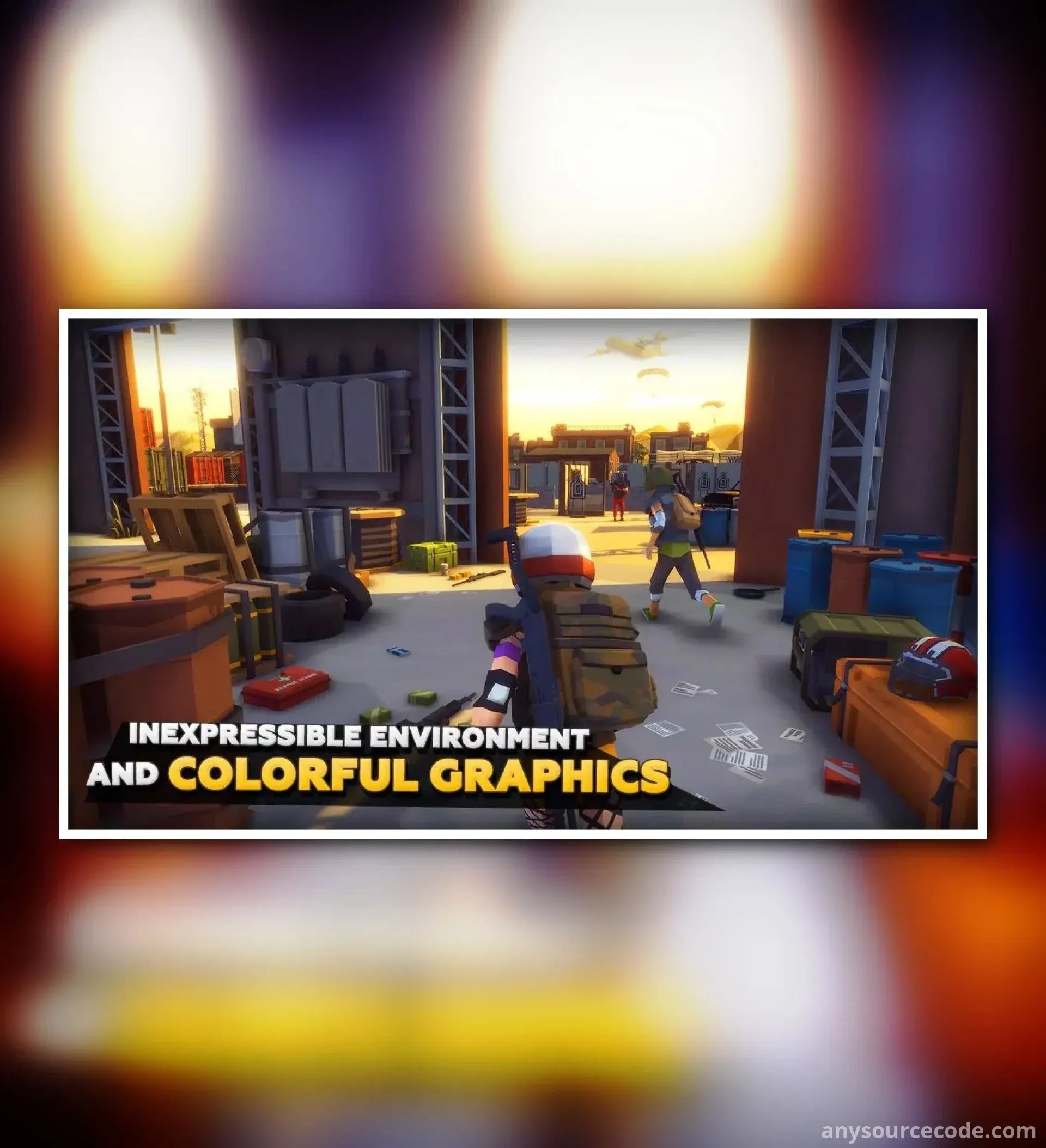 传奇勋章僵尸生存 - 多边形大逃杀：战场