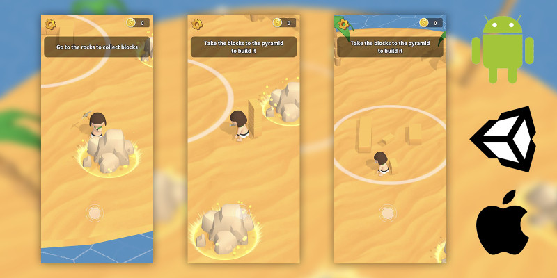 金字塔建造者应用模板