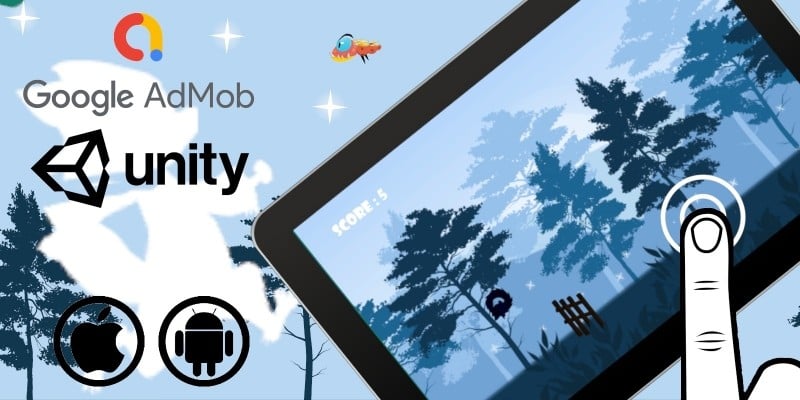 带Admob广告的浣熊奔跑者