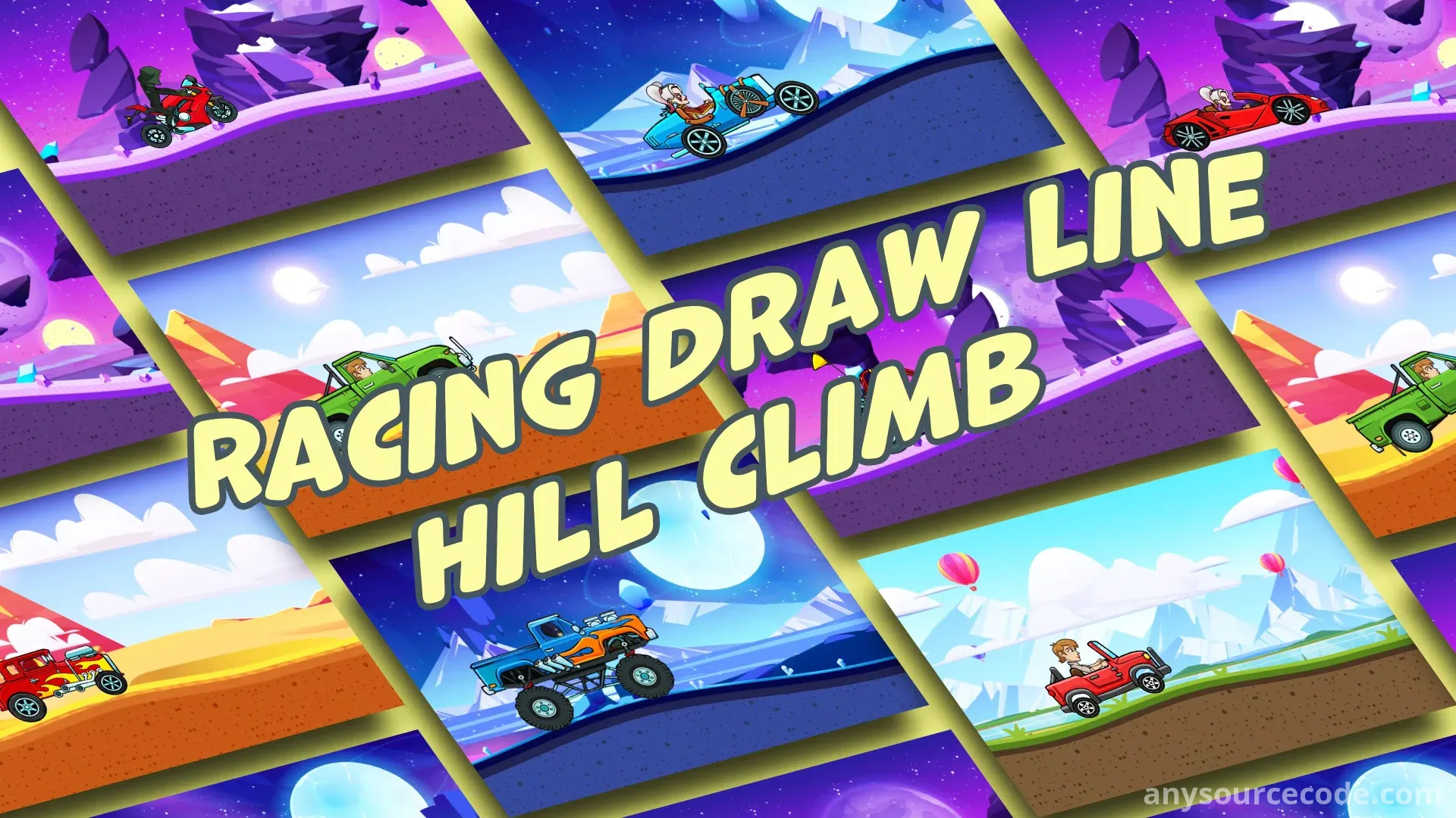 画线赛车 - 爬坡