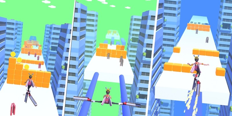 转轮奔跑者模板