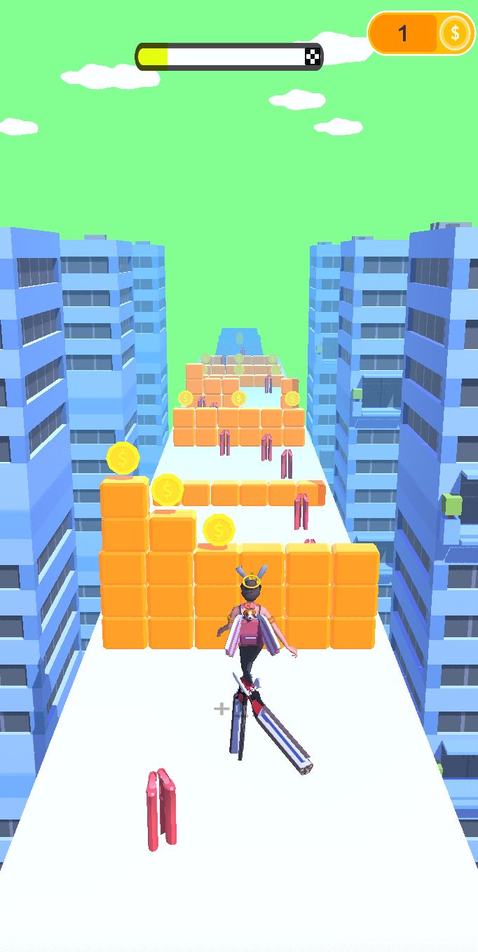 转轮奔跑者模板