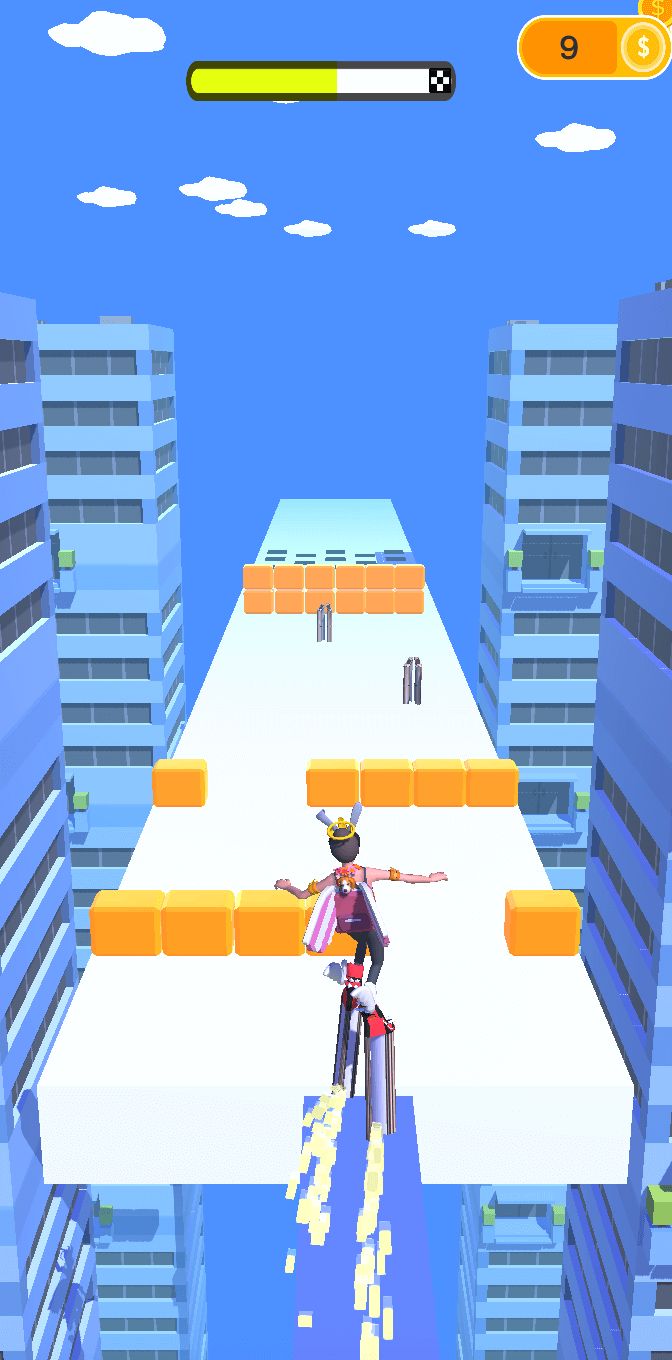 转轮奔跑者模板